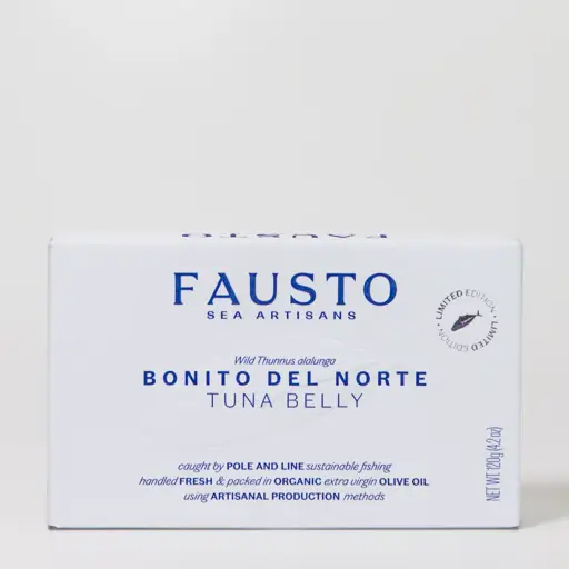 Bonito del Norte buik van tonijn (Ventresca) in biologische extra vierge olijfolie