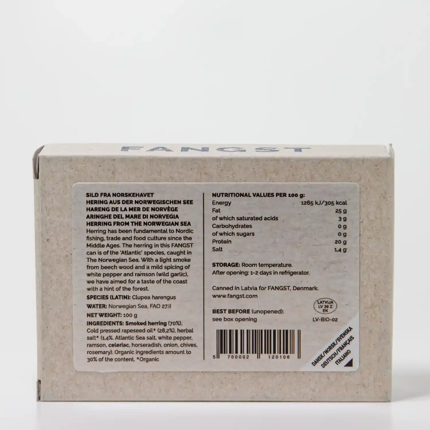 Gerookte haring met witte peper en daslook - afbeelding 2