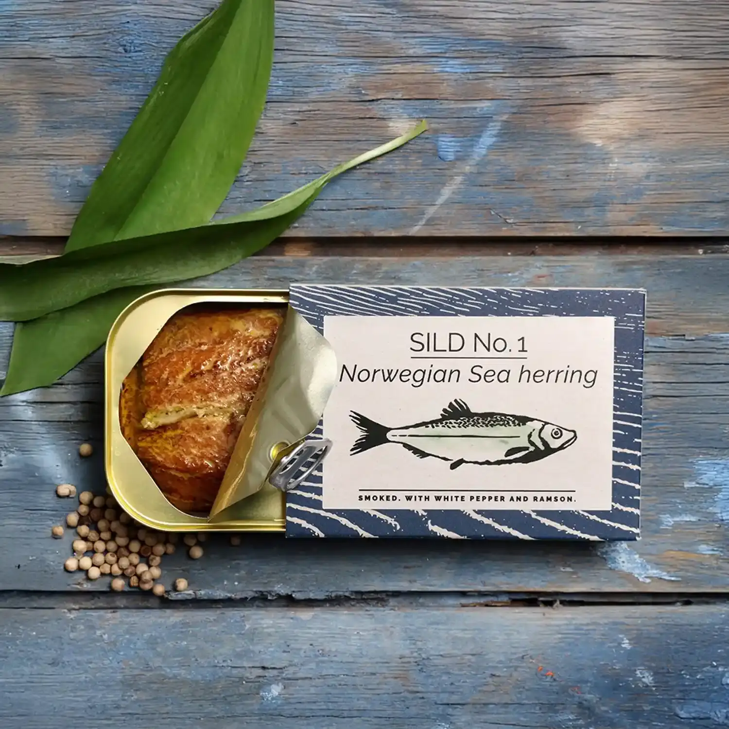 Gerookte haring met witte peper en daslook - afbeelding 3