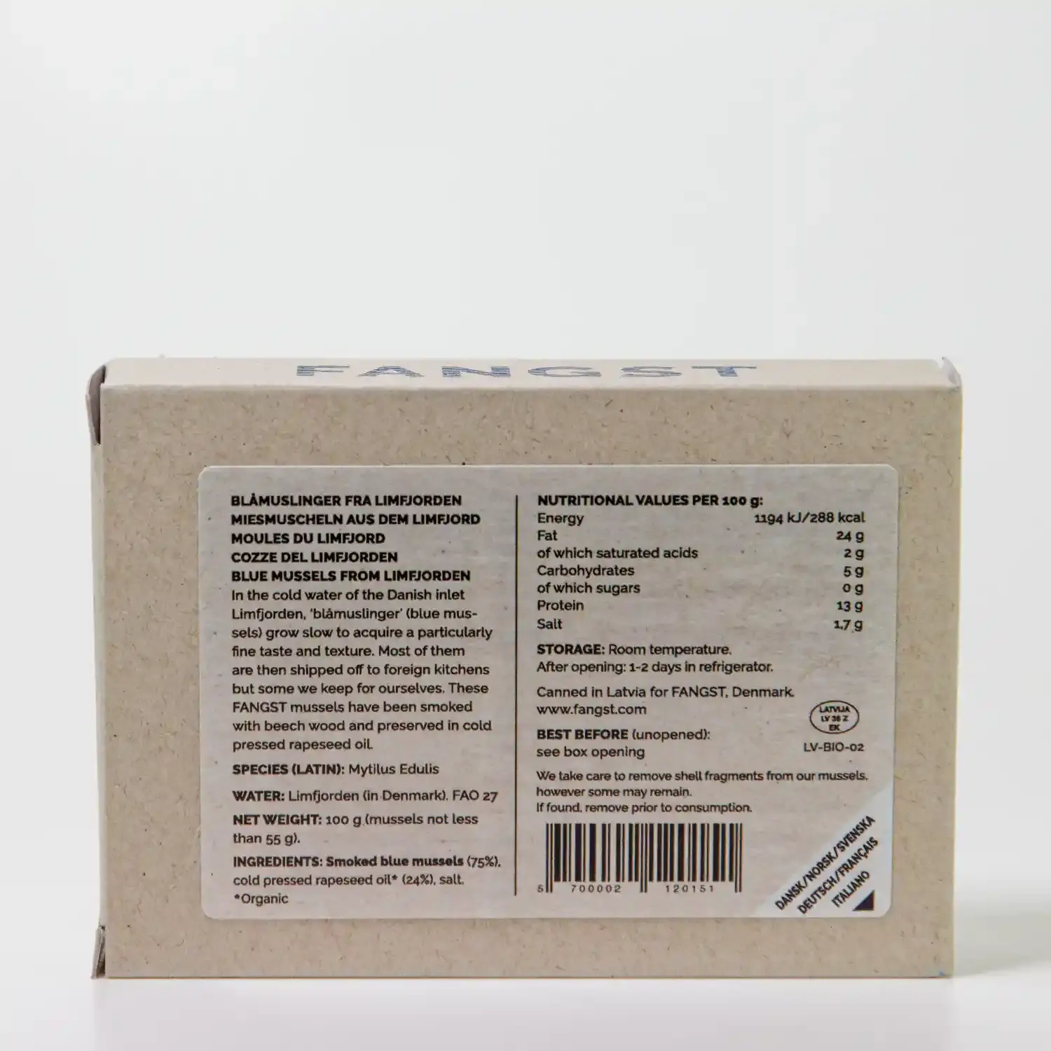 Op beuk gerookte blauwe mosselen uit de Limfjord - afbeelding 2