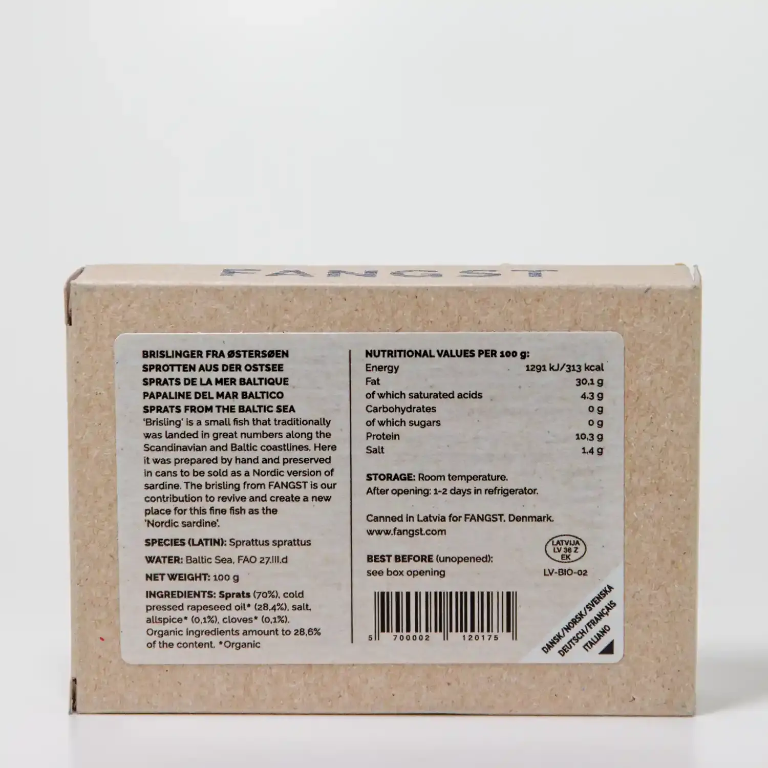 Baltische sprot met piment en kruidnagel - afbeelding 2