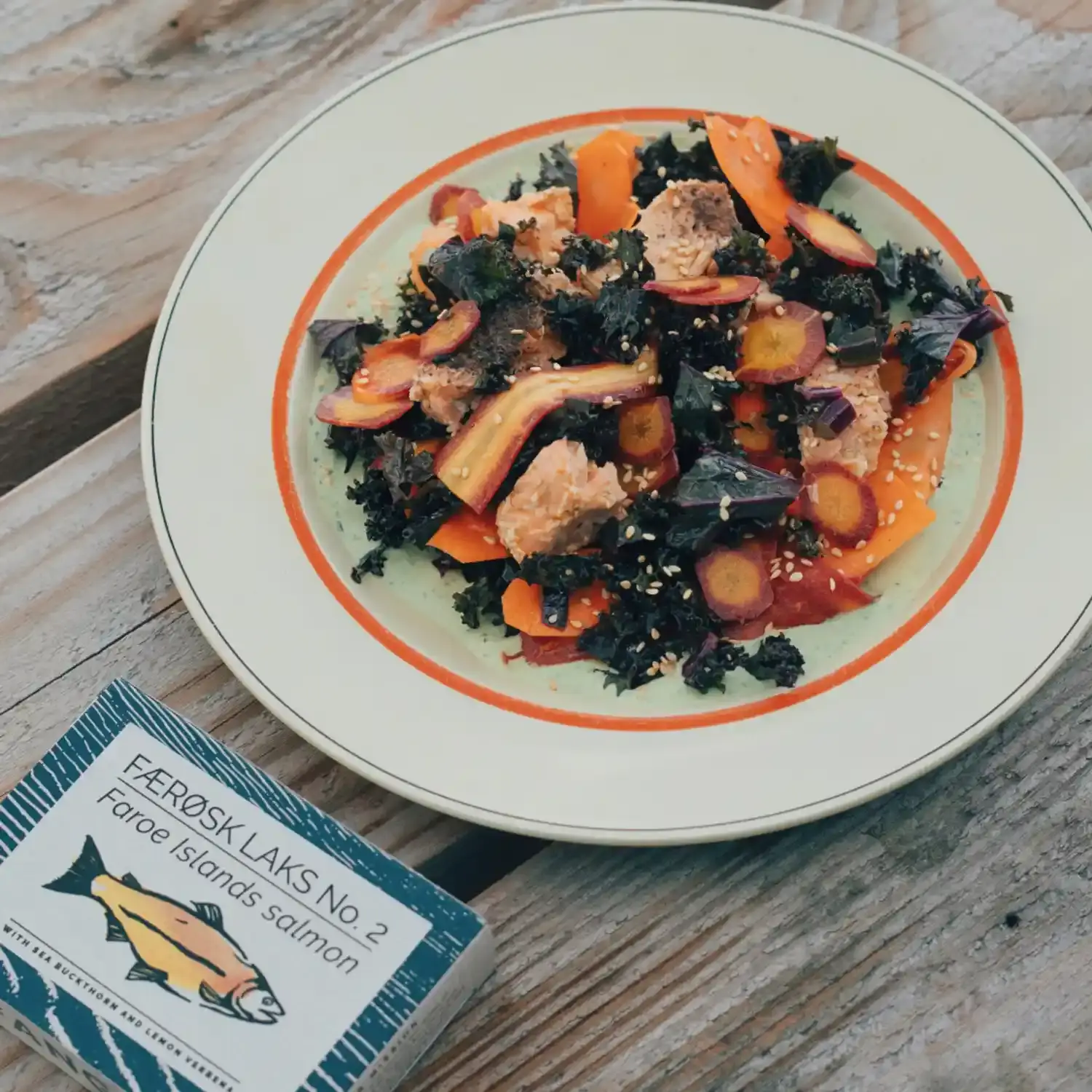 Zalm uit de Faeröer met duindoorn en citroenverbena - afbeelding 3