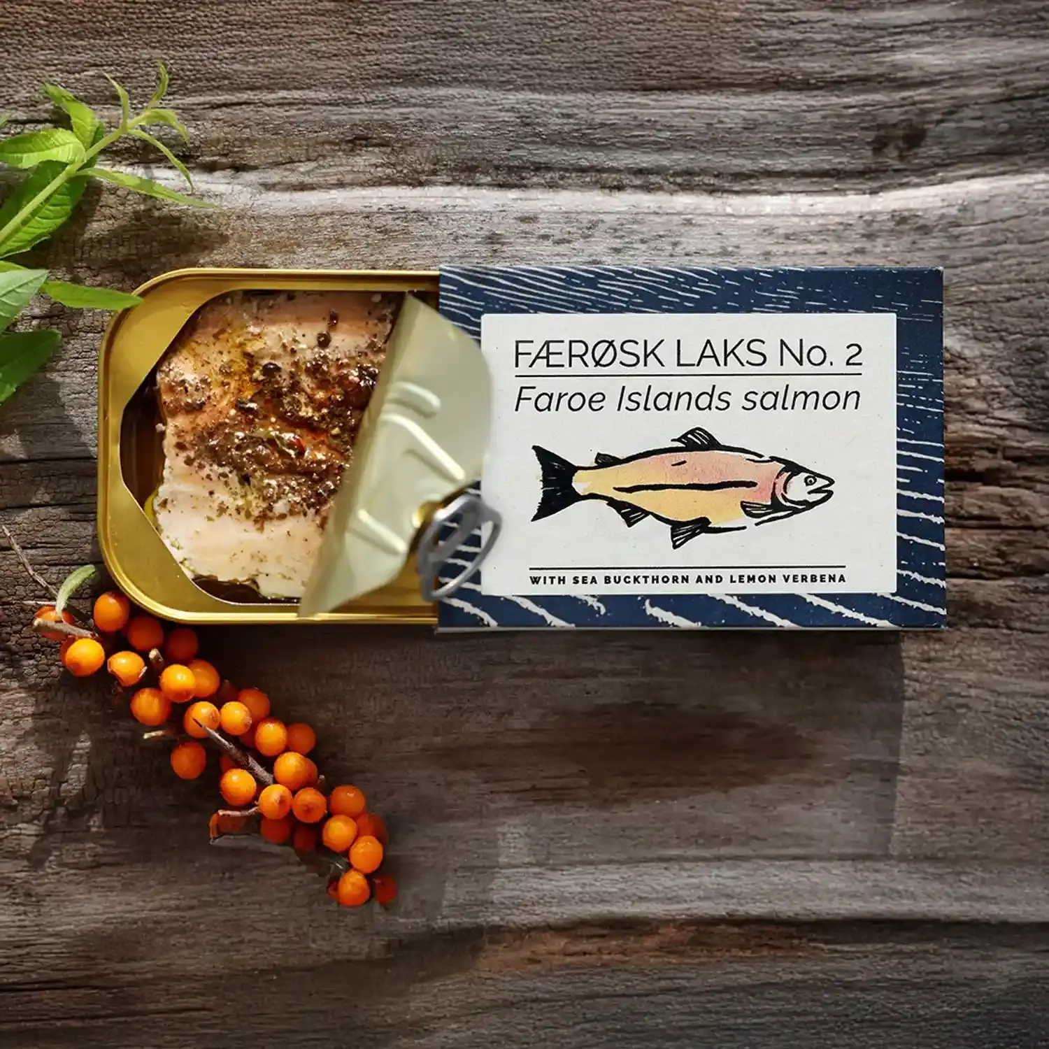 Zalm uit de Faeröer met duindoorn en citroenverbena - afbeelding 4