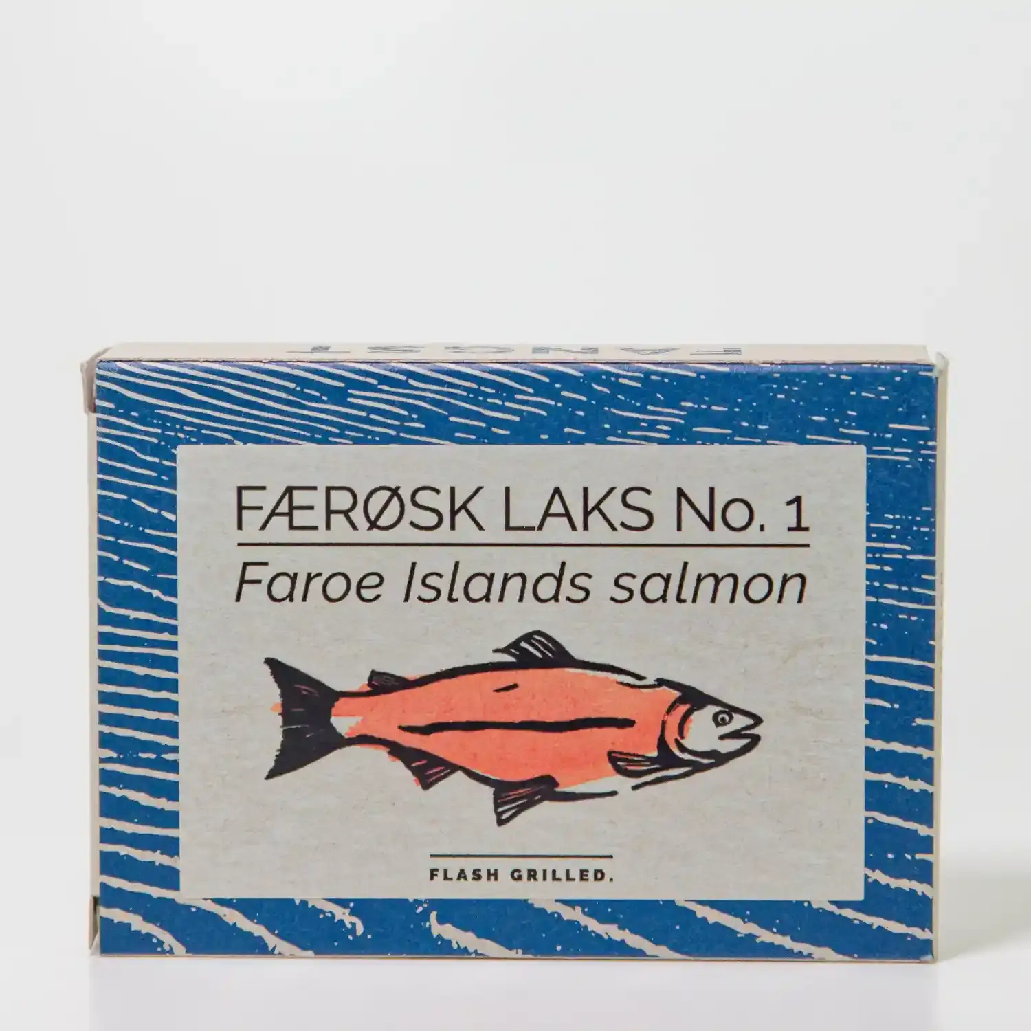 Kort gegrilde zalm uit de Faeröer