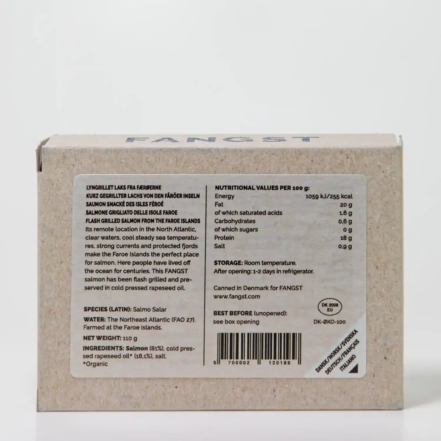 Kort gegrilde zalm uit de Faeröer - afbeelding 2