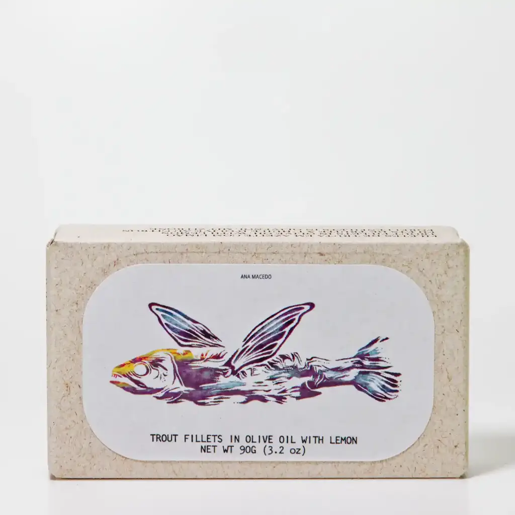 Forelfilets in extra vierge olijfolie met citroen