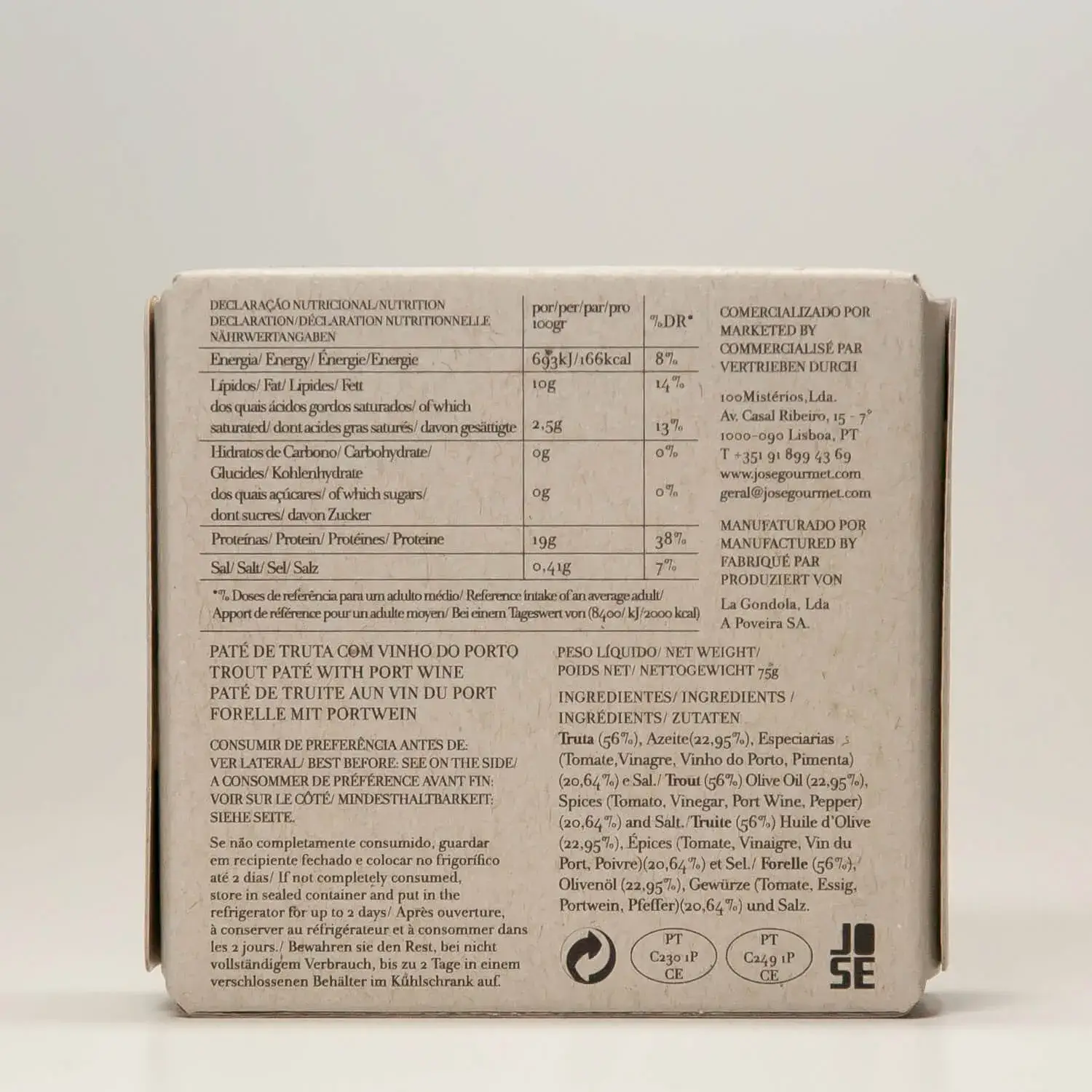 Paté van forel met port - afbeelding 2