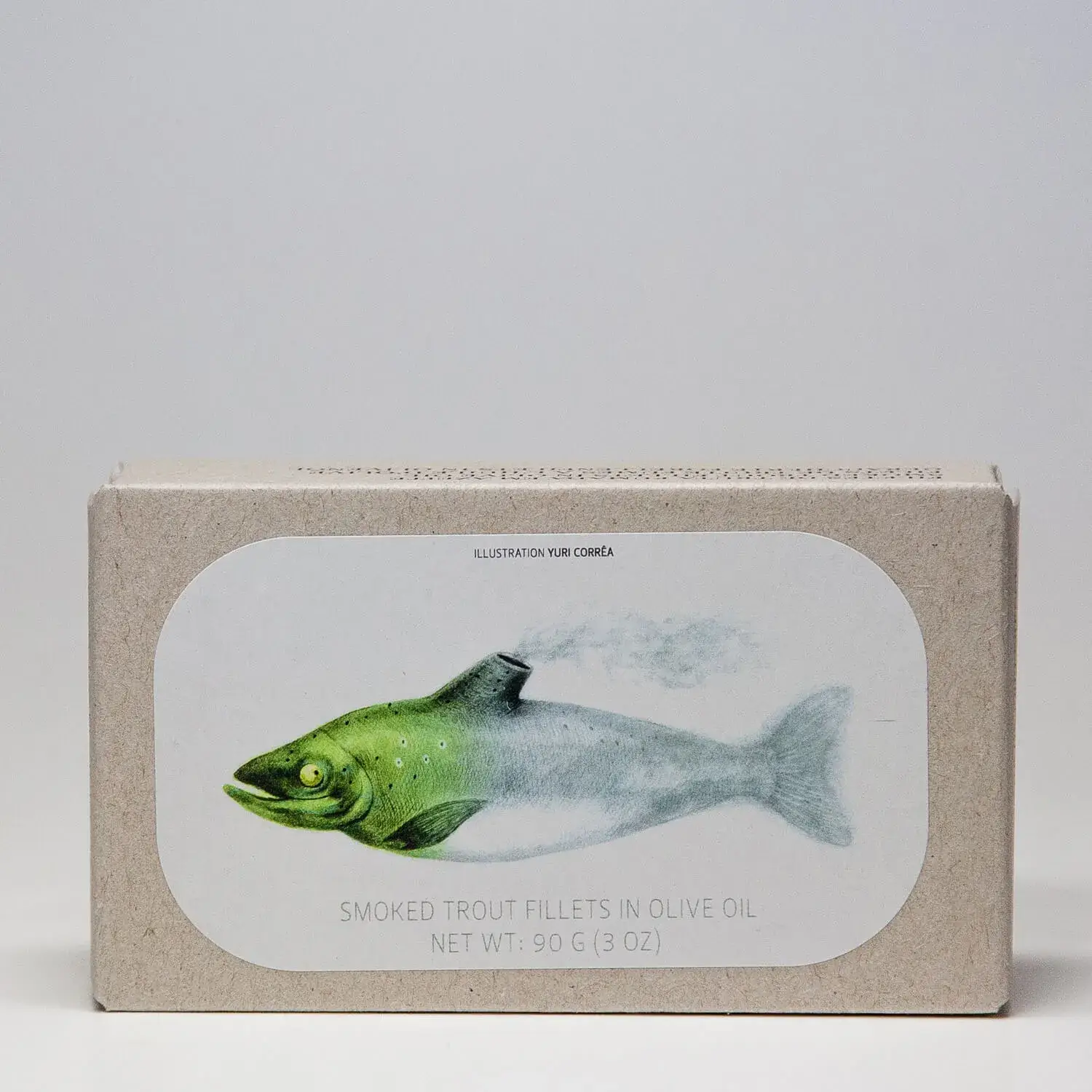 Gerookte forelfilets in olijfolie