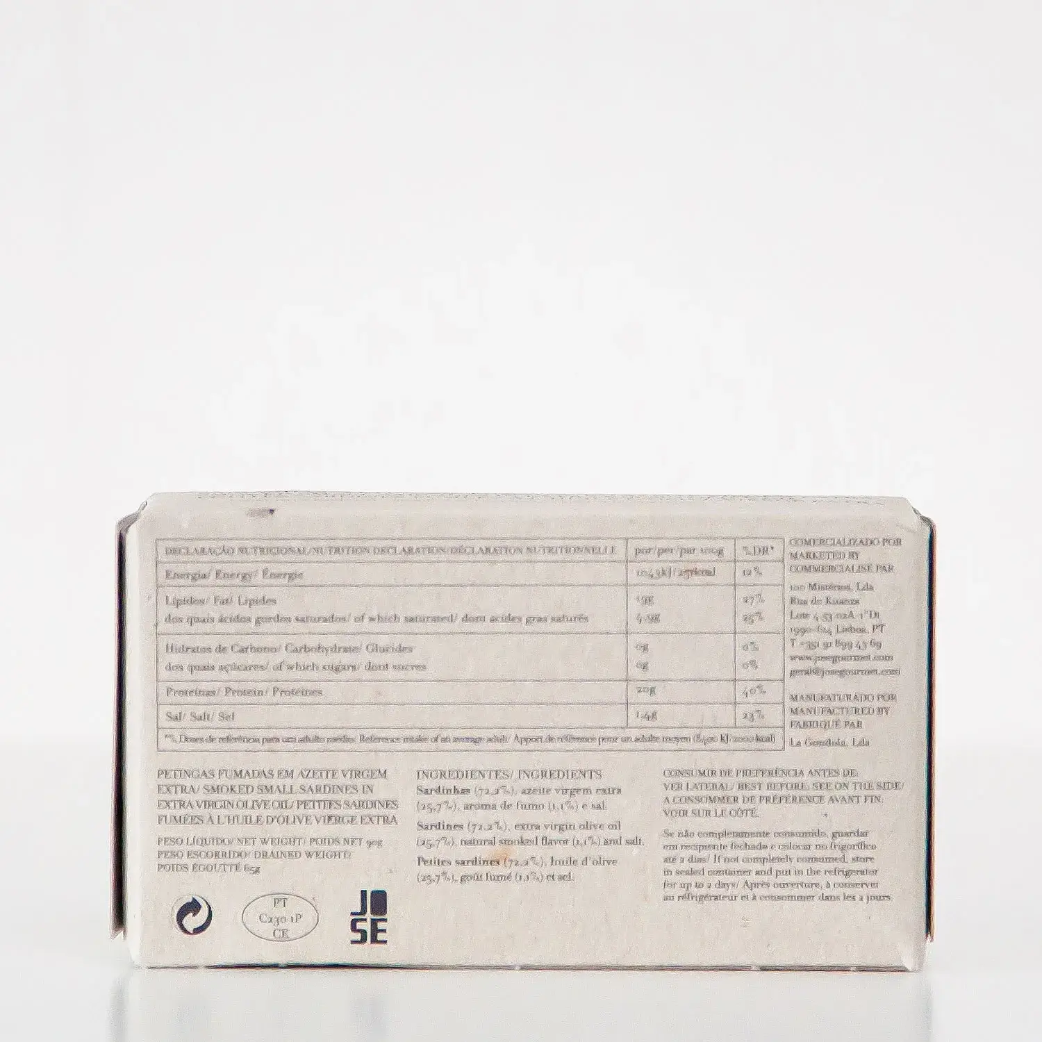 Gerookte sardientjes in extra vierge olijfolie - afbeelding 2