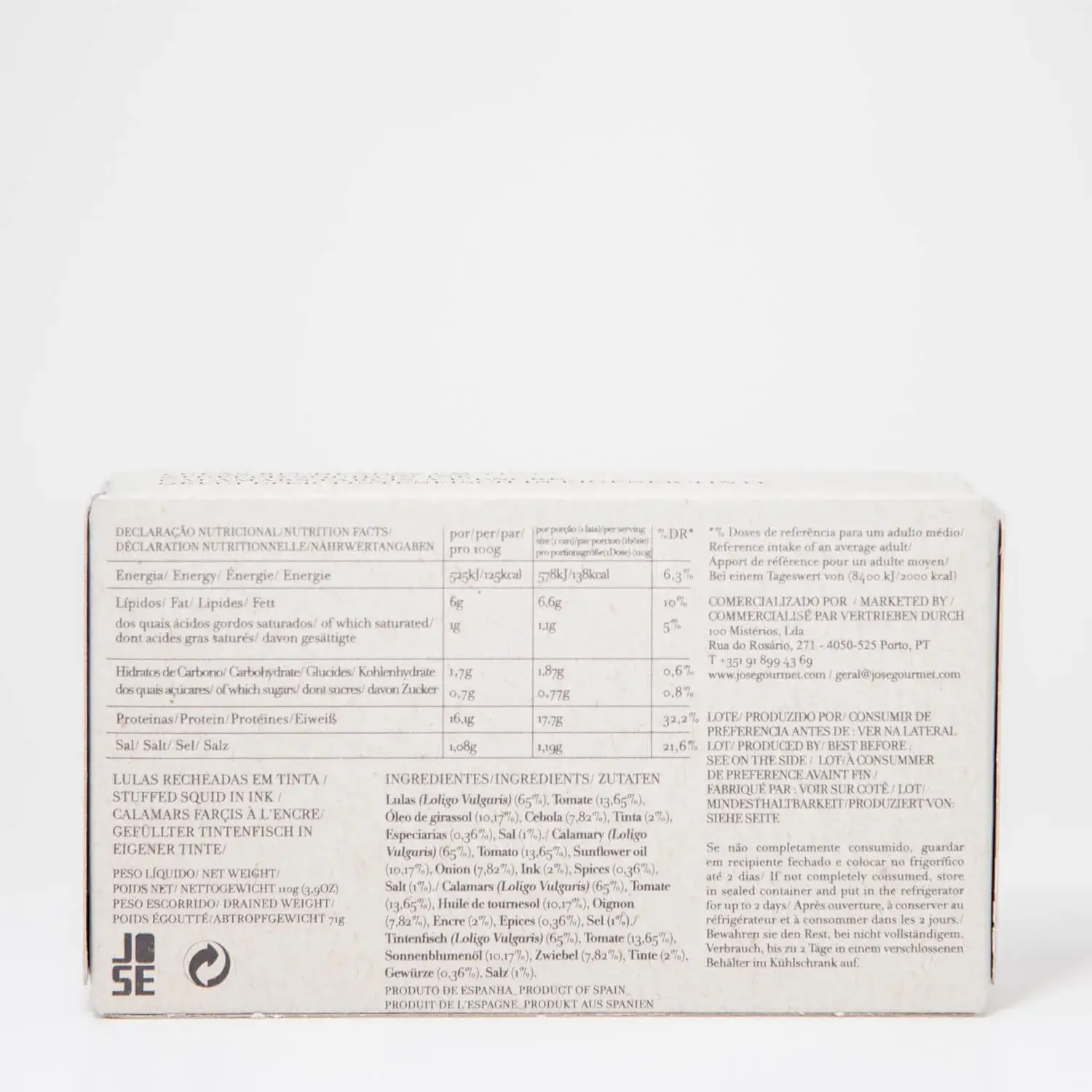 Gevulde inktvis in eigen inkt - afbeelding 2