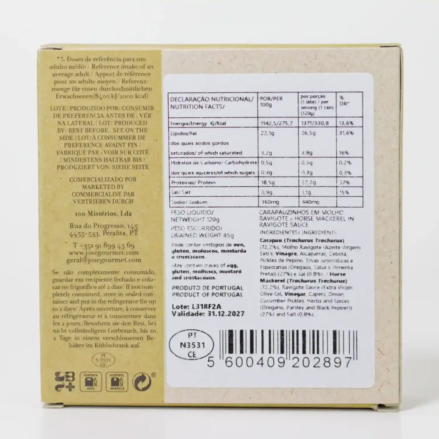 Horsmakreel in ravigotesaus - afbeelding 2