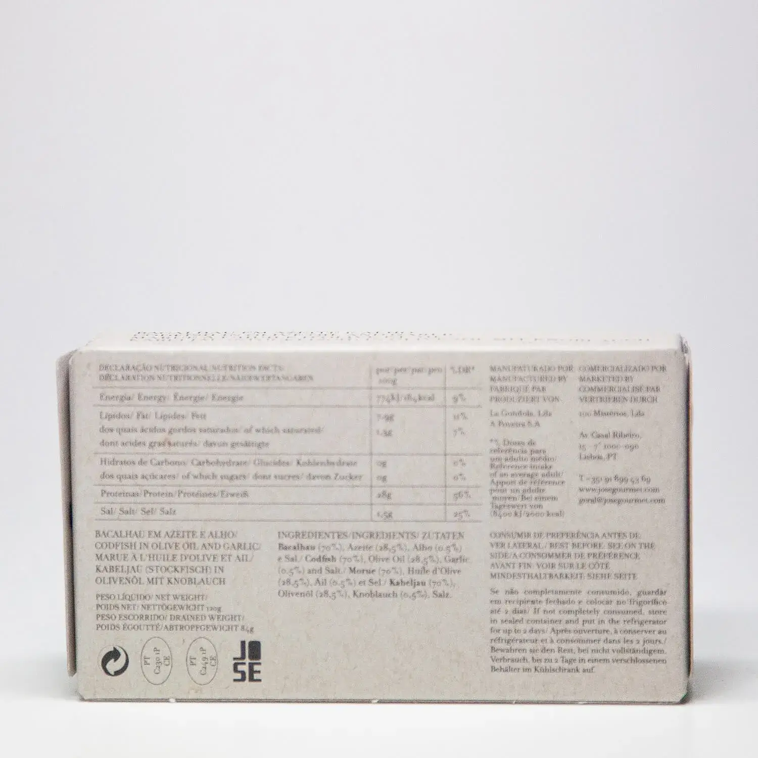 Kabeljauw in olijfolie met look - afbeelding 2