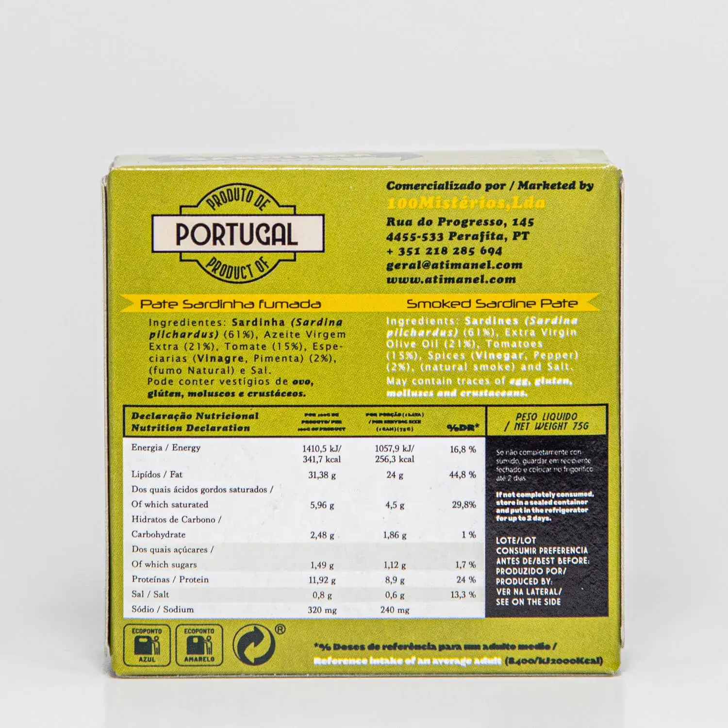 Paté van gerookte sardines - afbeelding 2