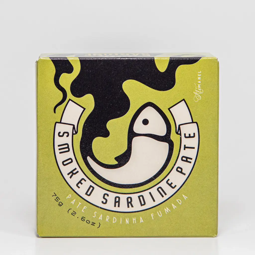 Paté van gerookte sardines