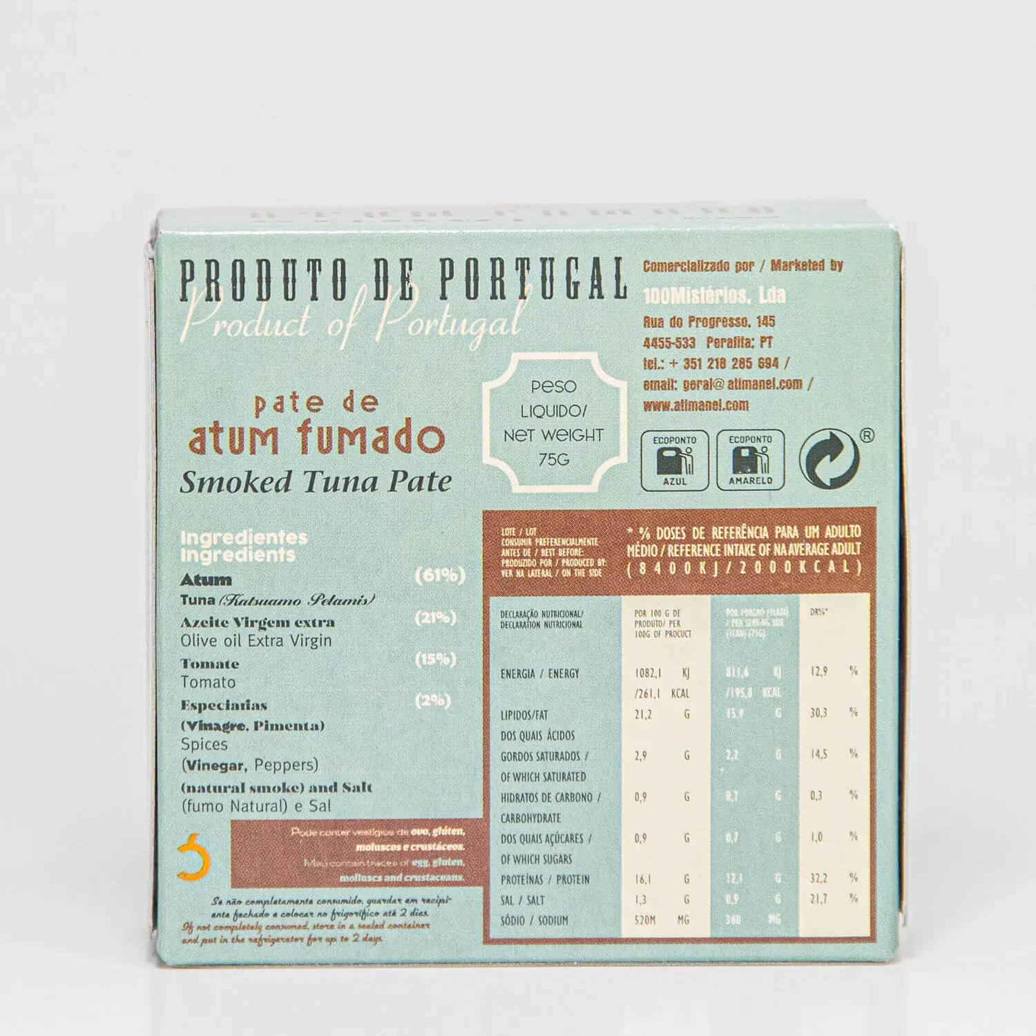 Paté van gerookte tonijn - afbeelding 2