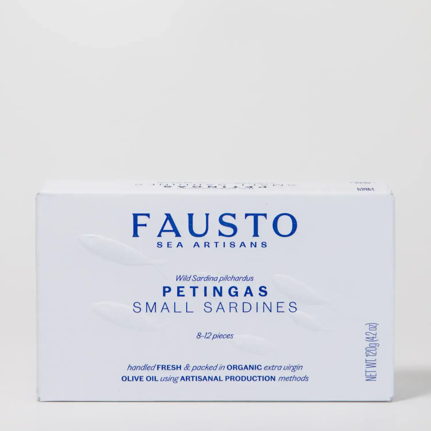 Sardines in biologische extra vierge olijfolie