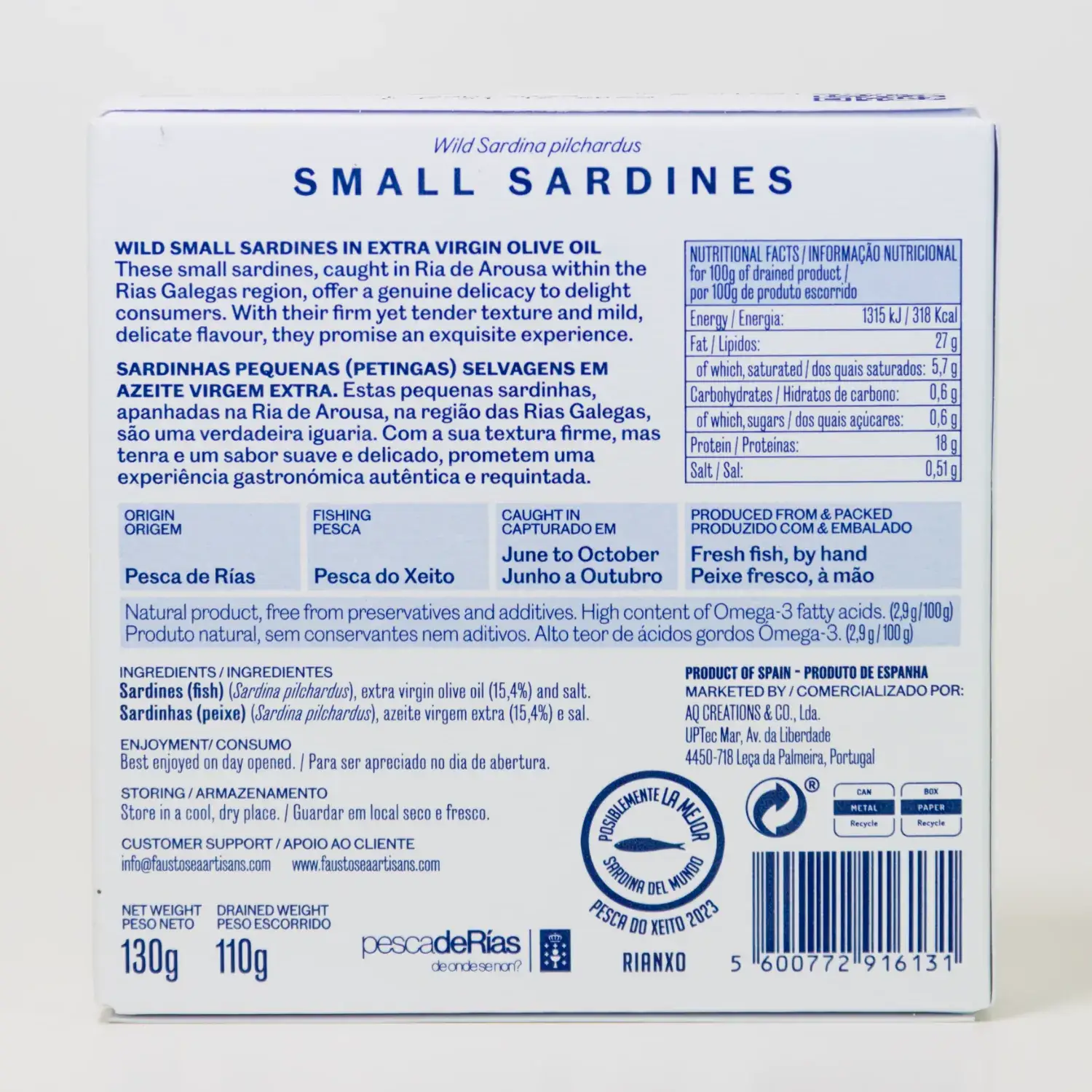 Sardientjes in extra vierge olijfolie - afbeelding 2