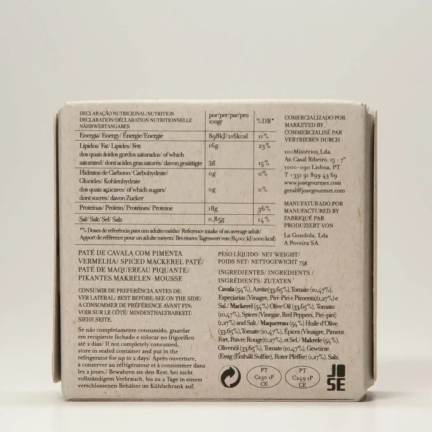 Paté van pikante makreel - afbeelding 2