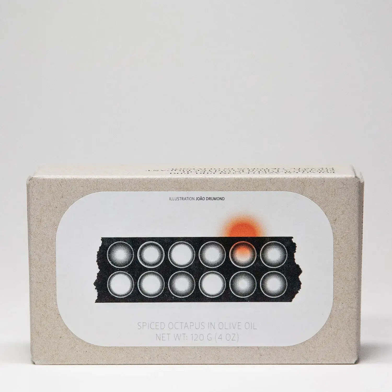 Pikante octopus in olijfolie