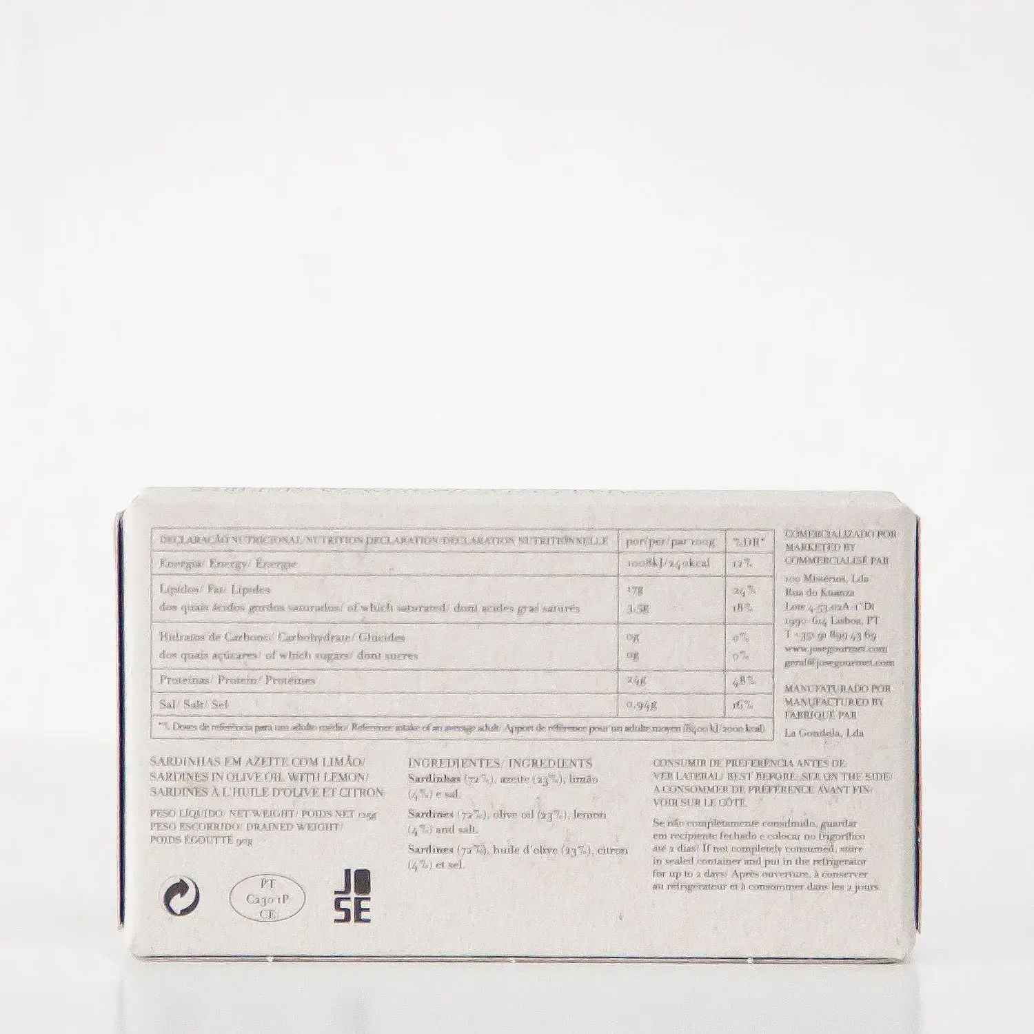 Sardines in olijfolie met citroen - afbeelding 2