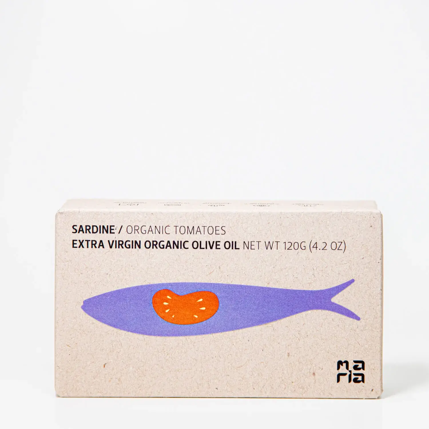 Sardines in biologische tomatensaus