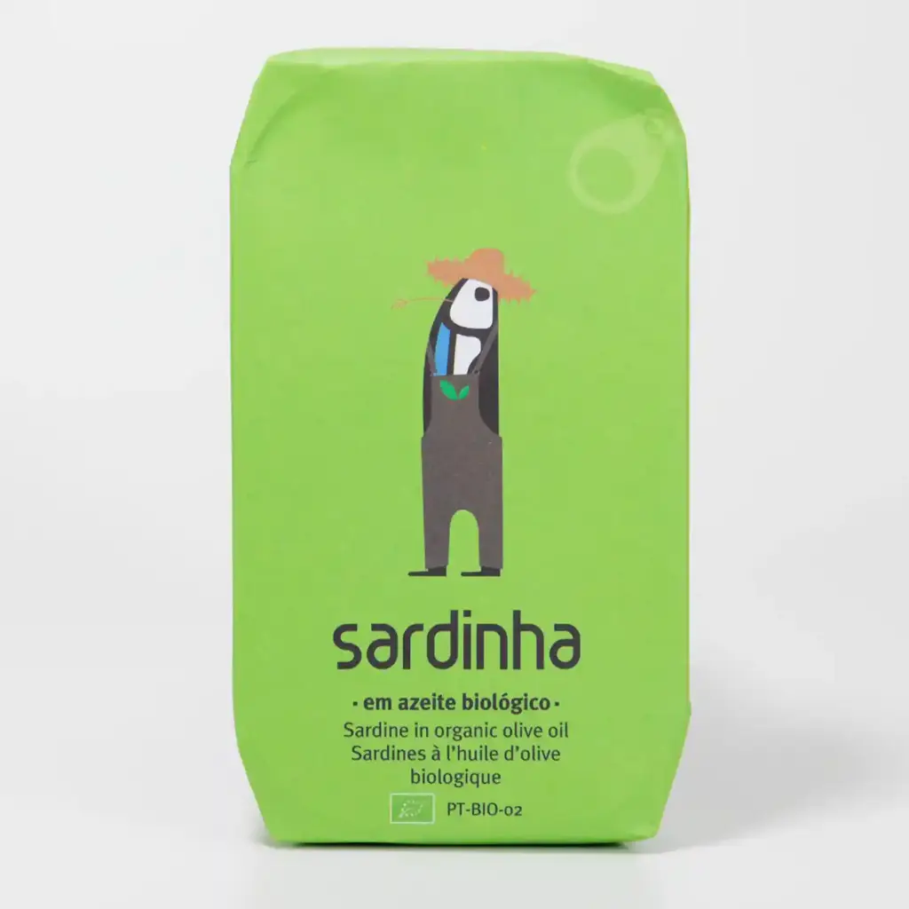 Sardines in biologische olijfolie