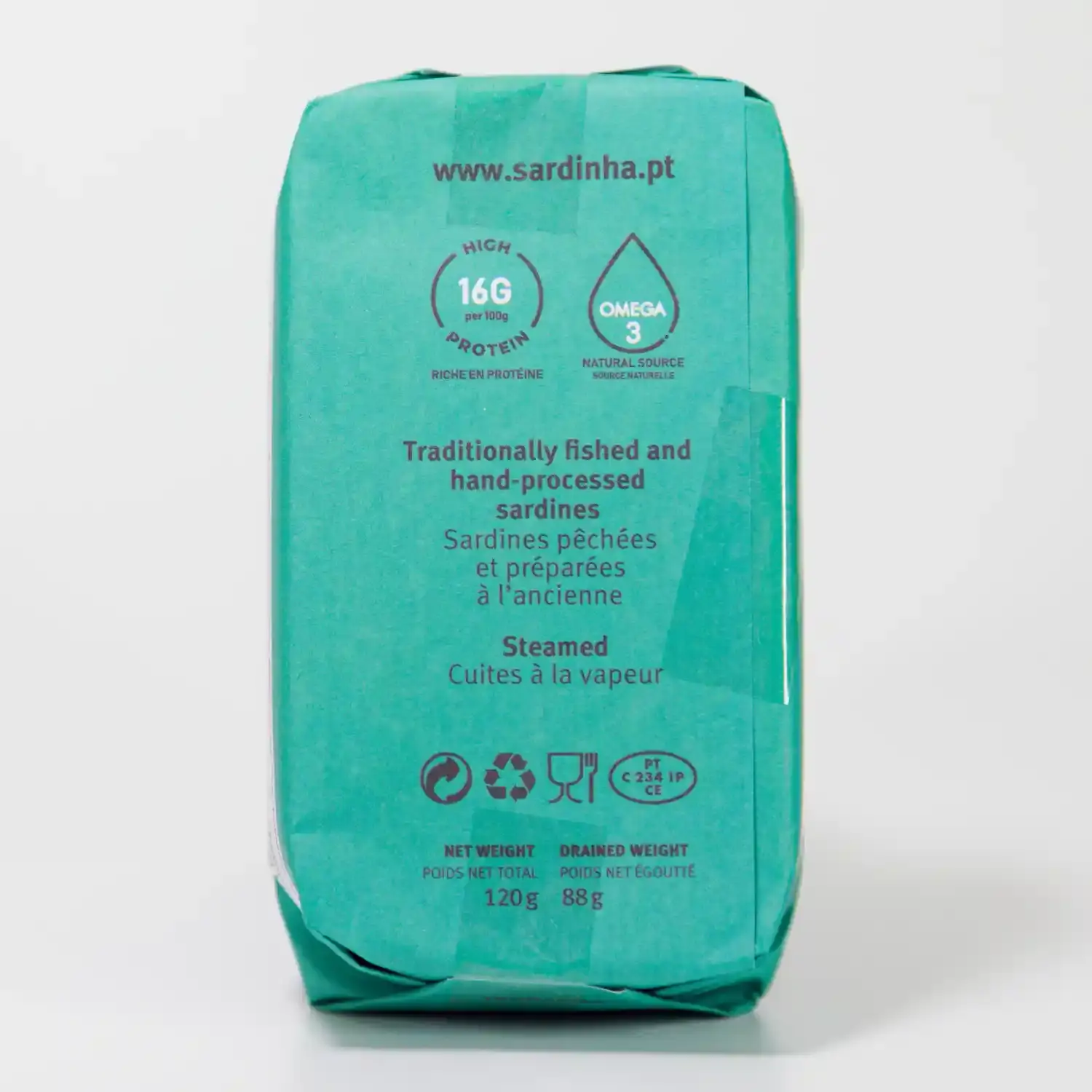 Sardines in olijfolie met truffelaroma - afbeelding 2