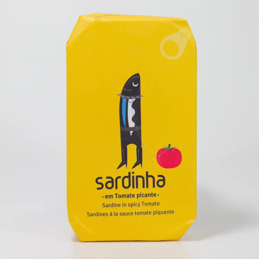 Sardines in pikante tomatensaus