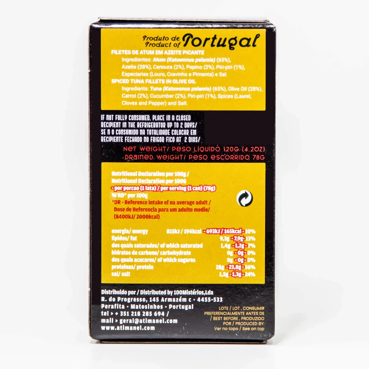 Pikante tonijnfilets in olijfolie - afbeelding 2