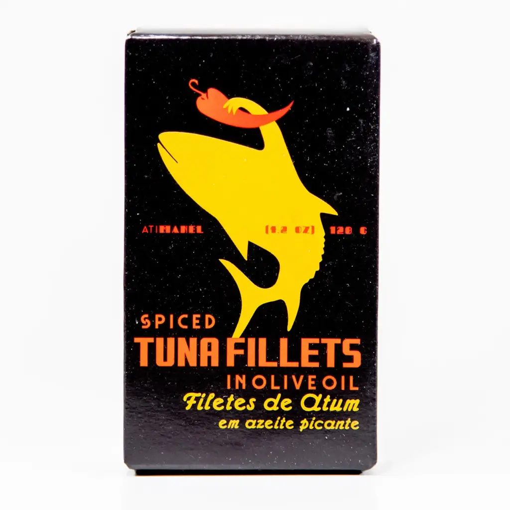 Pikante tonijnfilets in olijfolie